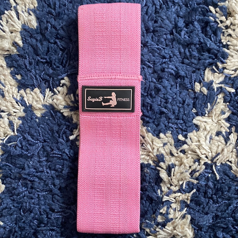 SuzieB Glute Band. Neon Pink.